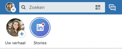 LinkedIn stories