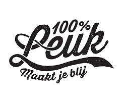 100% LEUK logo